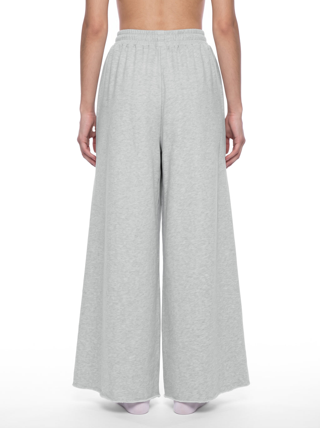 Women’s Raw-Edge Wide-Leg Sweatpants