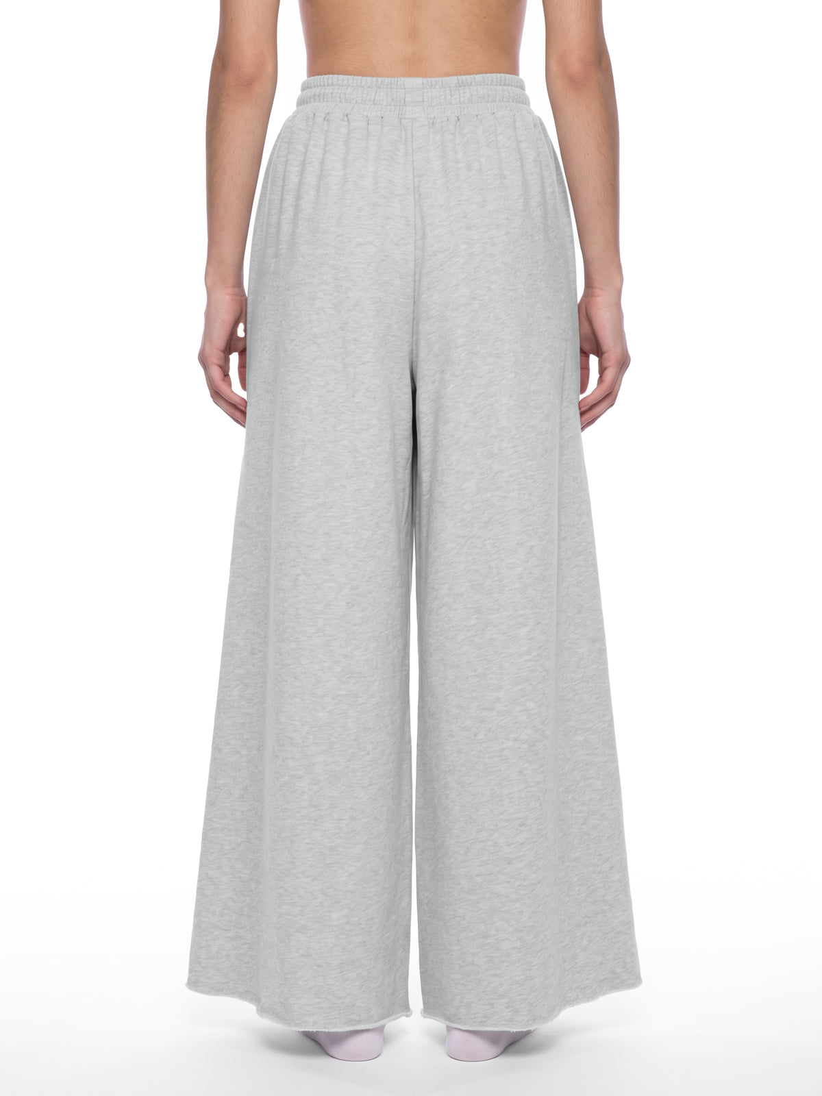 Women’s Raw-Edge Wide-Leg Sweatpants