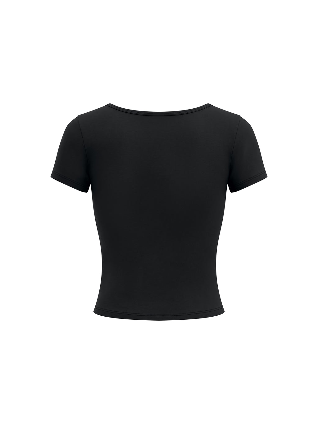 Women’s Square Neck Training T-Shirt - Black back