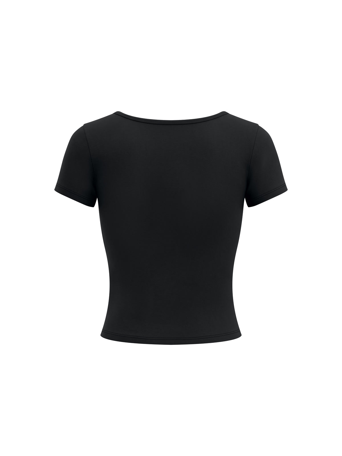 Women’s Square Neck Training T-Shirt - Black back