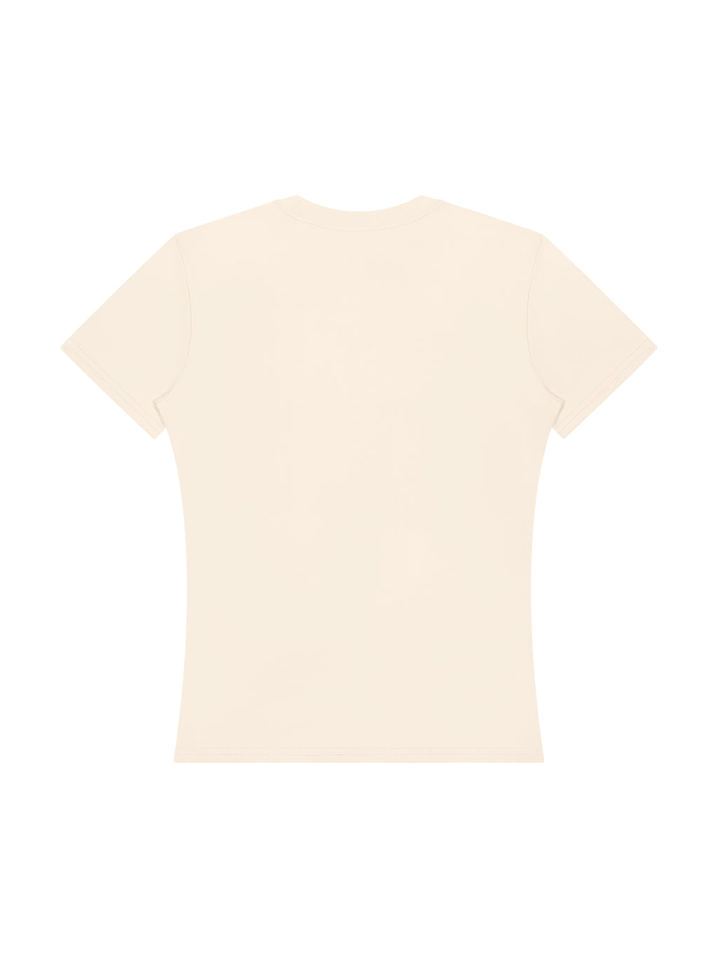 Women’s Topstitch Training T-Shirt - Apricot back