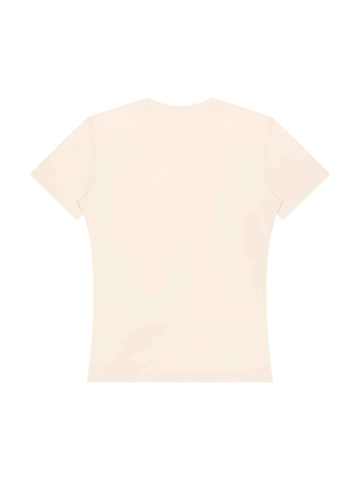 Women’s Topstitch Training T-Shirt - Apricot back