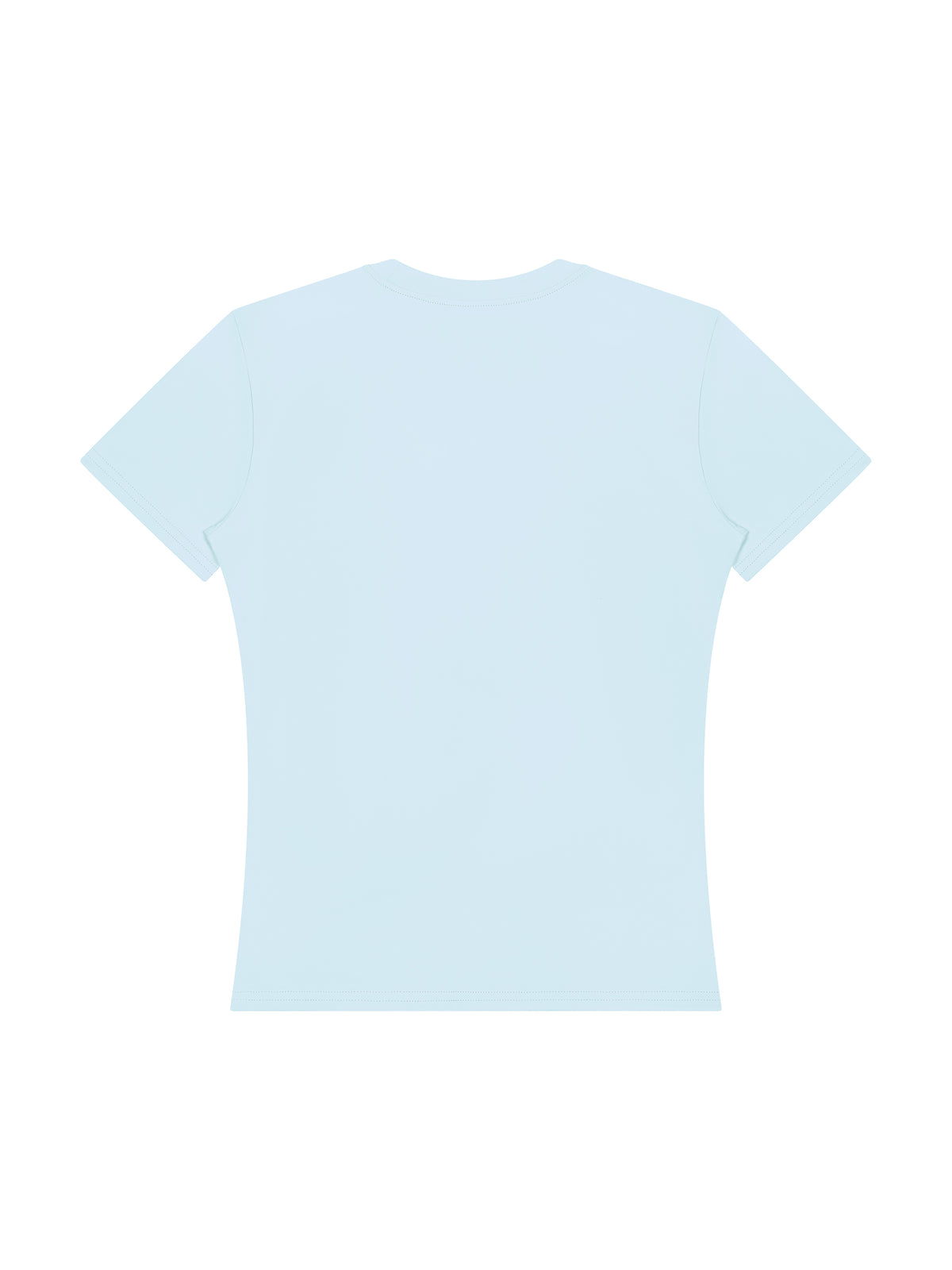 Women’s Topstitch Training T-Shirt - Light Blue back