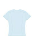 Women’s Topstitch Training T-Shirt - Light Blue front