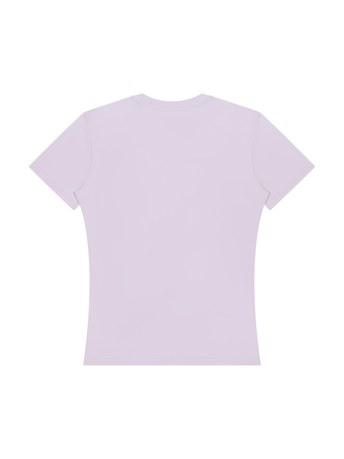 Women’s Topstitch Training T-Shirt - Light Purple back